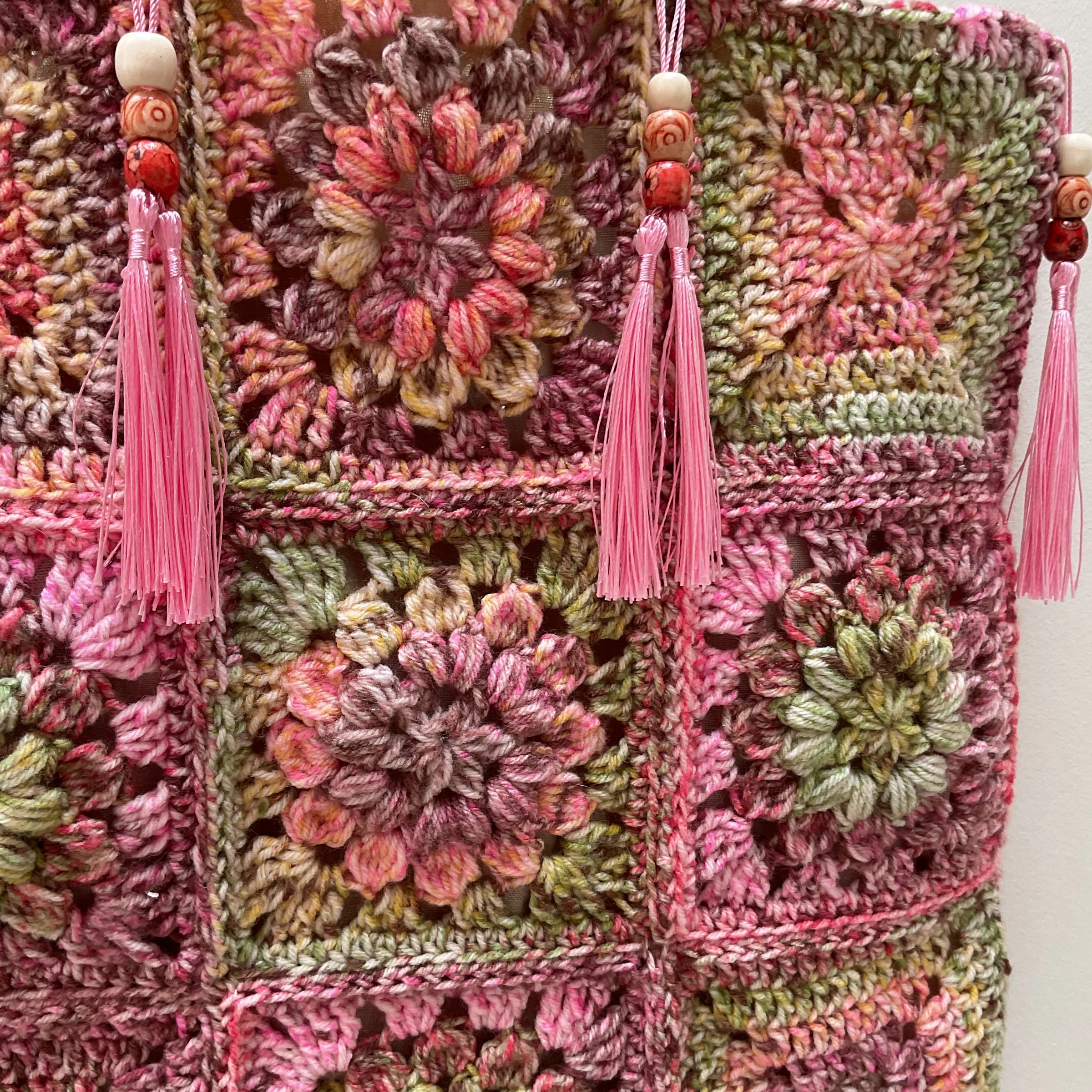 Tas Ibiza Flower! Feito à mão por Anne! Novo. – photo 4
